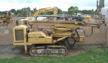 Used 1998 DAVEY KENT Model DK720 Crawler Tieback Rig, s/n 12744, powered by Cat 3116T diesel engine and hydraulic drive, equipped with Casagrande T1600 Rotary Head, 22′ mast, 12 7/8″ […]