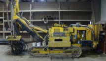 Used 1995 GILL BEETLE Model M127 Crawler Rock Drill, s/n not available, powered by Detroit 3 cylinder diesel engine and hydraulic drive, equipped with top head drive, 12′ mast, 5-steel […]